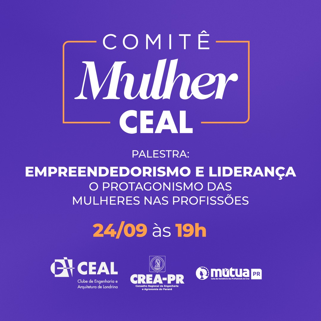 Palestra: Empreendedorismo e Liderança - O protagonismo das Mulheres nas profissões